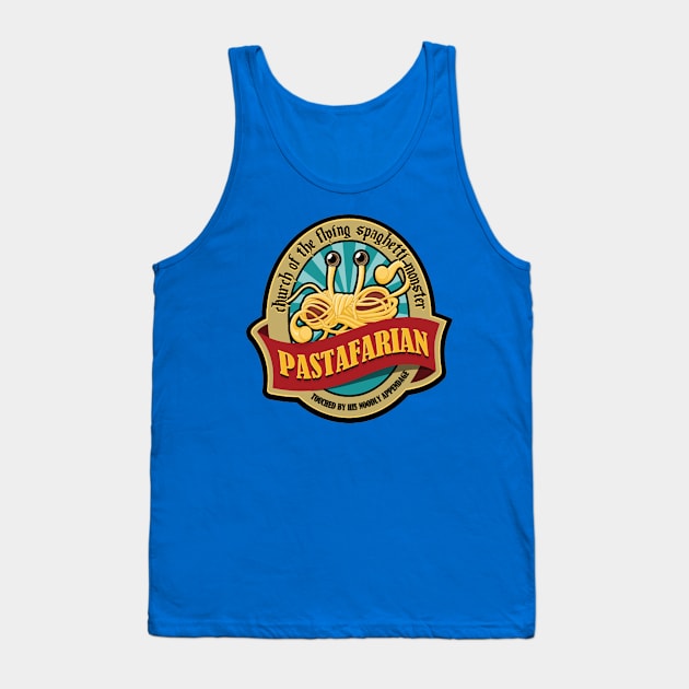 Pastafarian Tank Top by yukiotanaka